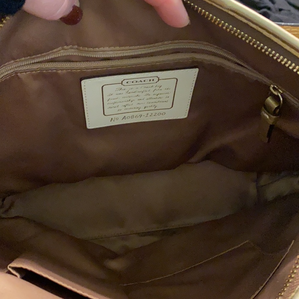 Floral Coach Bag - Picture 3 of 4
